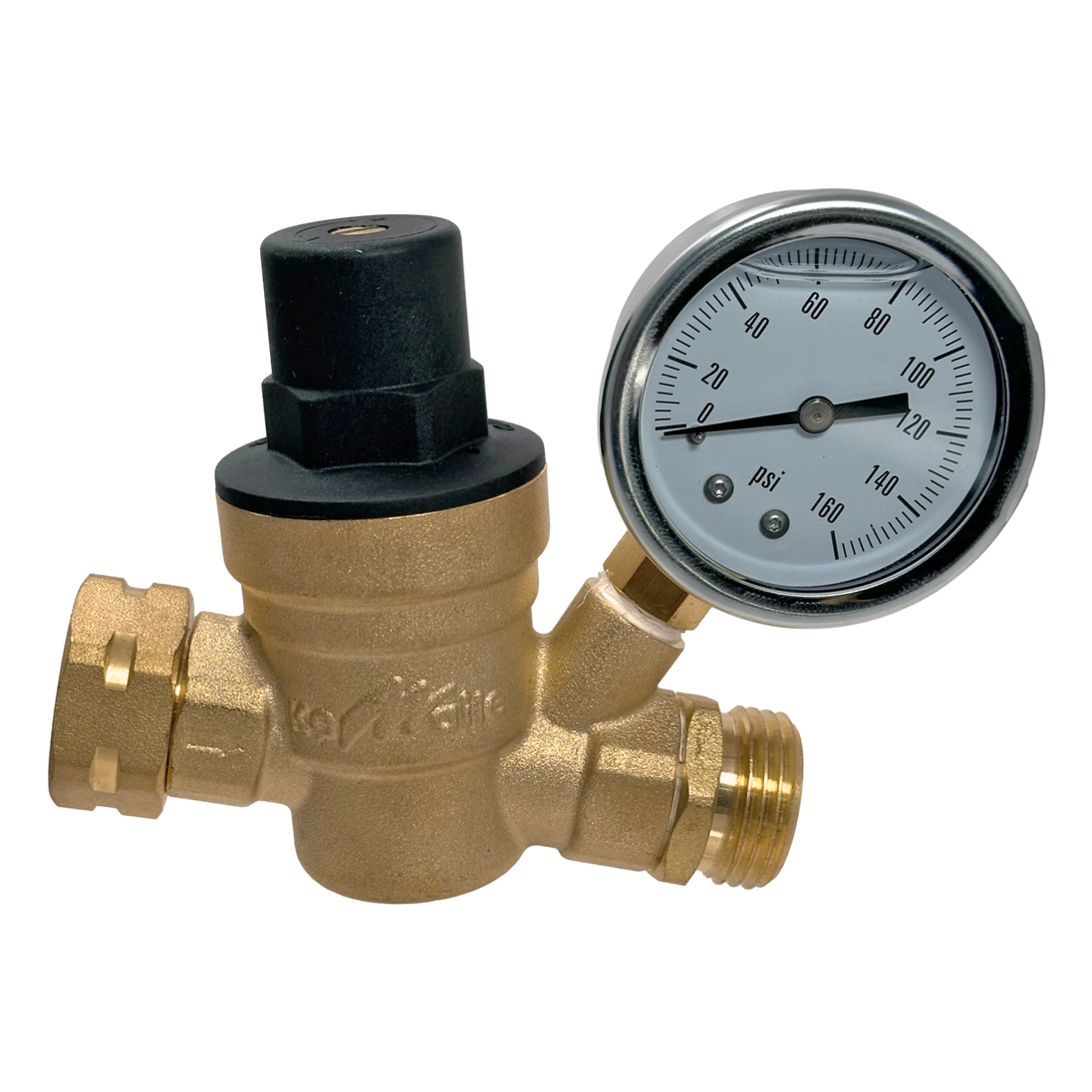 3/4 inch Water Pressure Regulator with Gauge