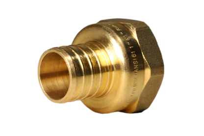  Measuring Barb Crimp Pex 3/4" X 3/4" FEMALE NPT ADAPTER Specifically Barb Crimp Pex Female NPT Adapter