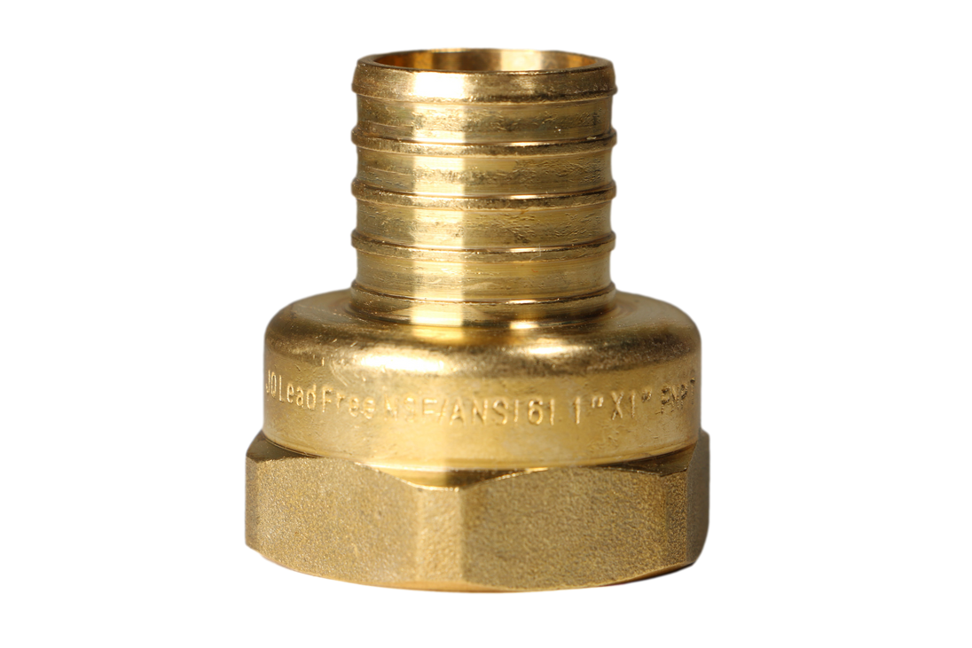 1 Inch PEX-B Barb Crimp X 1 Inch FEMALE NPT ADAPTER