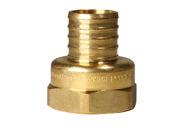 1 Inch PEX-B Barb Crimp X 1 Inch FEMALE NPT ADAPTER