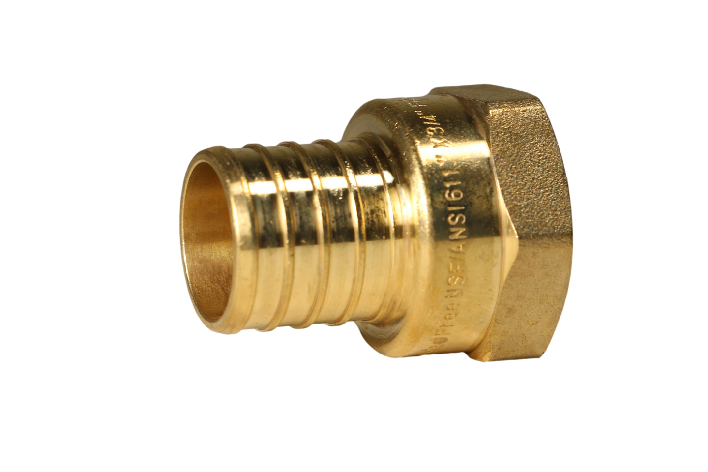 1 Inch PEX-B Barb Crimp X 3/4 Inch FEMALE NPT ADAPTER