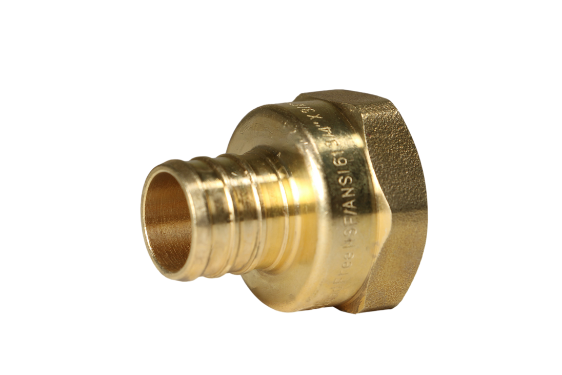 3/4 Inch PEX-B Barb Crimp X 3/4 Inch FEMALE NPT ADAPTER
