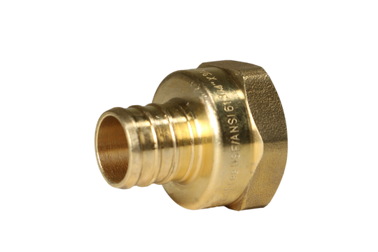 3/4 Inch PEX-B Barb Crimp X 3/4 Inch FEMALE NPT ADAPTER