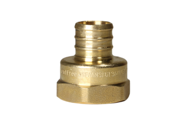3/4 Inch PEX-B Barb Crimp X 3/4 Inch FEMALE NPT ADAPTER