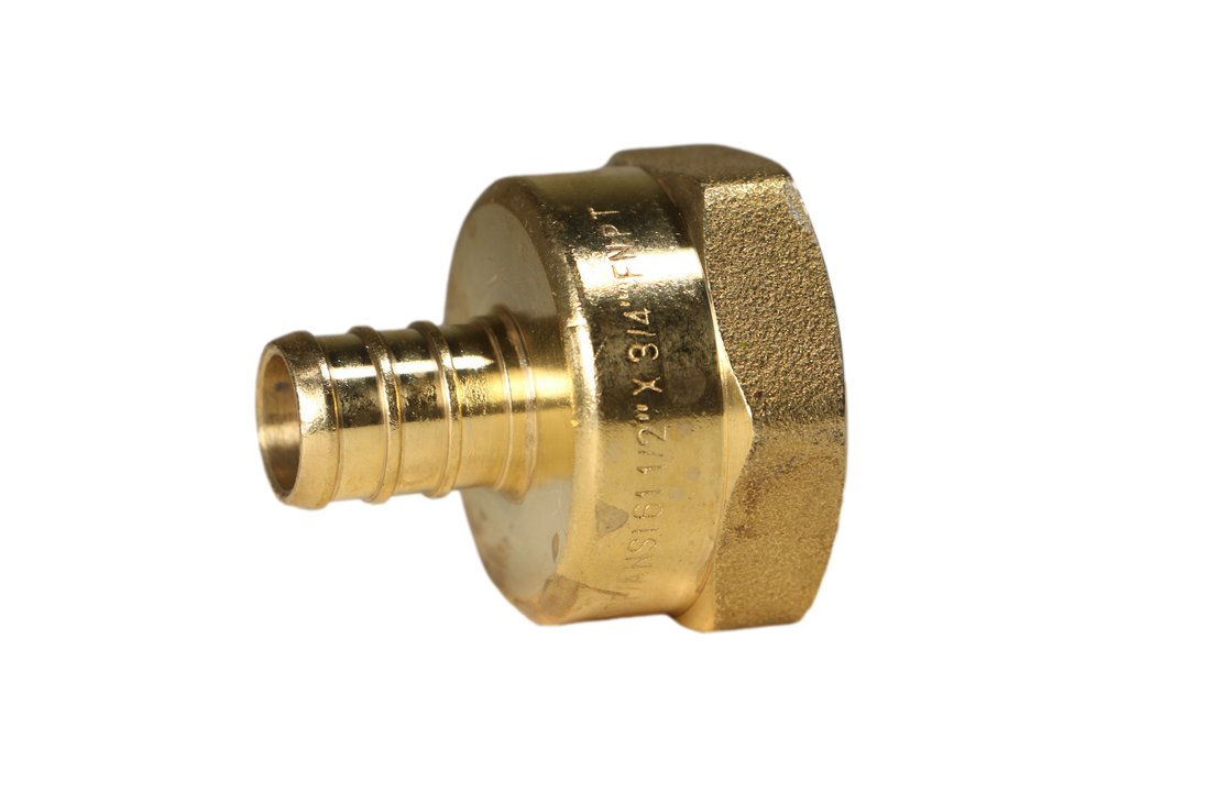 1/2 Inch PEX-B Barb Crimp X 3/4 Inch FEMALE NPT ADAPTER
