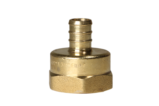 1/2 Inch PEX-B Barb Crimp X 3/4 Inch FEMALE NPT ADAPTER
