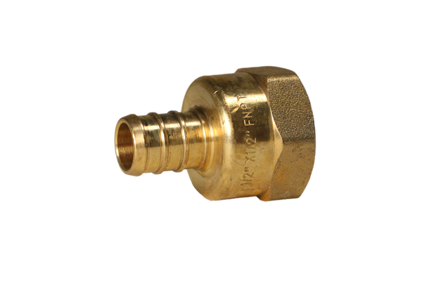 1/2 Inch PEX-B Barb Crimp X 1/2 Inch FEMALE NPT ADAPTER