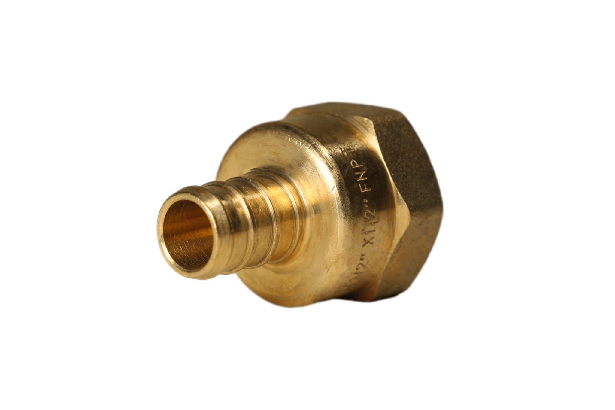 1/2 Inch PEX-B Barb Crimp X 1/2 Inch FEMALE NPT ADAPTER