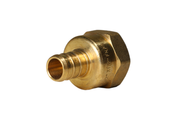 1/2 Inch PEX-B Barb Crimp X 1/2 Inch FEMALE NPT ADAPTER