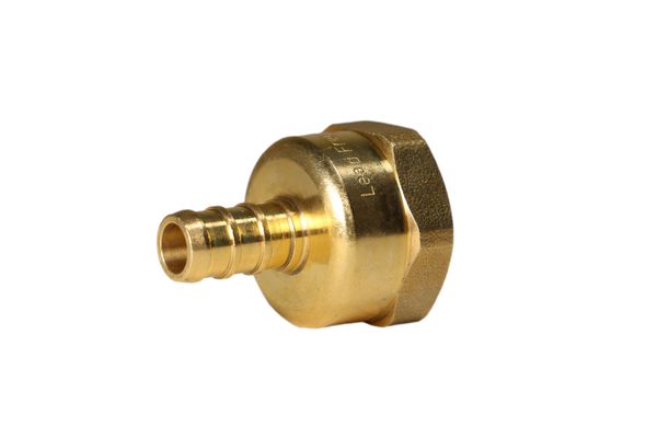 3/8 Inch PEX-B Barb Crimp X 1/2 Inch FEMALE NPT ADAPTER