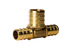 1/2 Inch x 1/2 Inch x 3/4 Inch PEX-B Barb Crimp Reducing Tee
