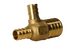 1 Inch x 1/2 Inch x 1/2 Inch PEX-B Barb Crimp Reducing Tee