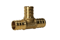 5/8 Inch PEX-B Barb Crimp Tee