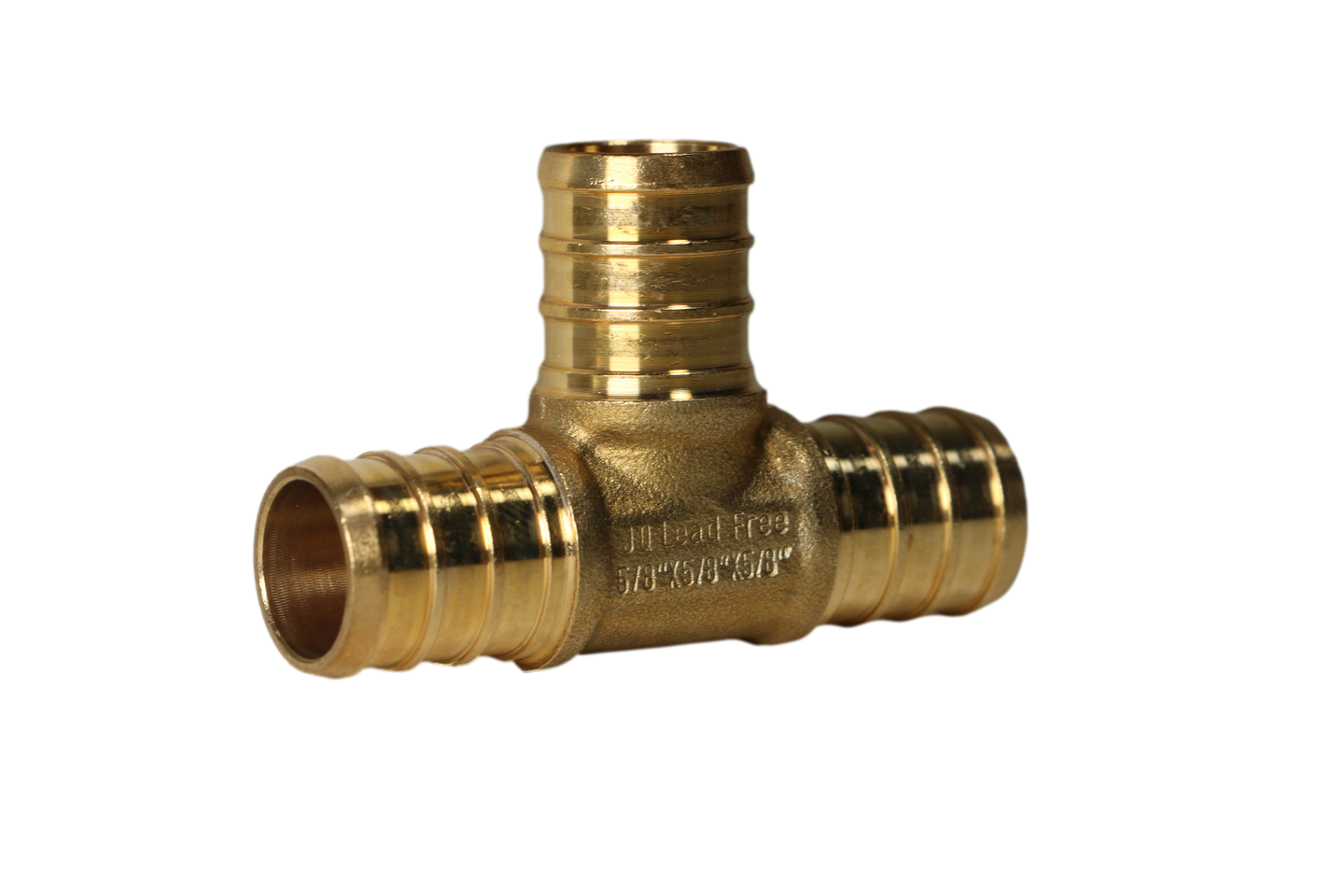 5/8 Inch PEX-B Barb Crimp Tee