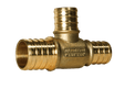 1 Inch x 3/4 Inch x 3/4 Inch PEX-B Barb Crimp Reducing Tee