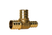 3/4 Inch x 1/2 Inch x 3/4 Inch PEX-B Barb Crimp Reducing Tee