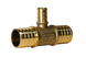 1 Inch x 1 Inch x 1/2 Inch PEX-B Barb Crimp Reducing Tee