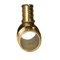 1 Inch x 1 Inch x 1/2 Inch PEX-B Barb Crimp Reducing Tee