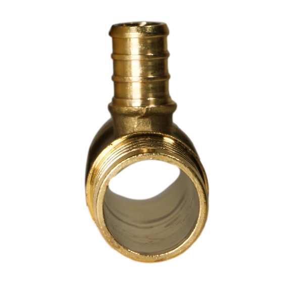 1 Inch x 1 Inch x 1/2 Inch PEX-B Barb Crimp Reducing Tee