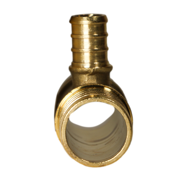 1 Inch x 1 Inch x 1/2 Inch PEX-B Barb Crimp Reducing Tee