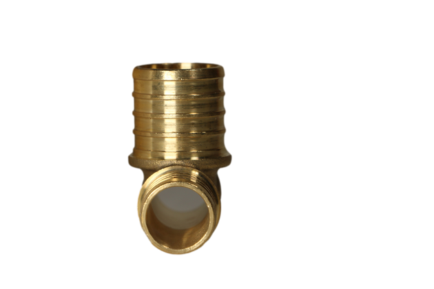 3/4 Inch x 3/4 Inch x 1 Inch PEX-B Barb Crimp Reducing Tee