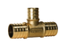 1 Inch x 1 Inch x 3/4 Inch PEX-B Barb Crimp Reducing Tee