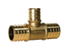 1 Inch x 1 Inch x 3/4 Inch PEX-B Barb Crimp Reducing Tee