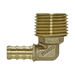 3/8 inch PEX-B Barb x 1/2 inch MNPT Elbow