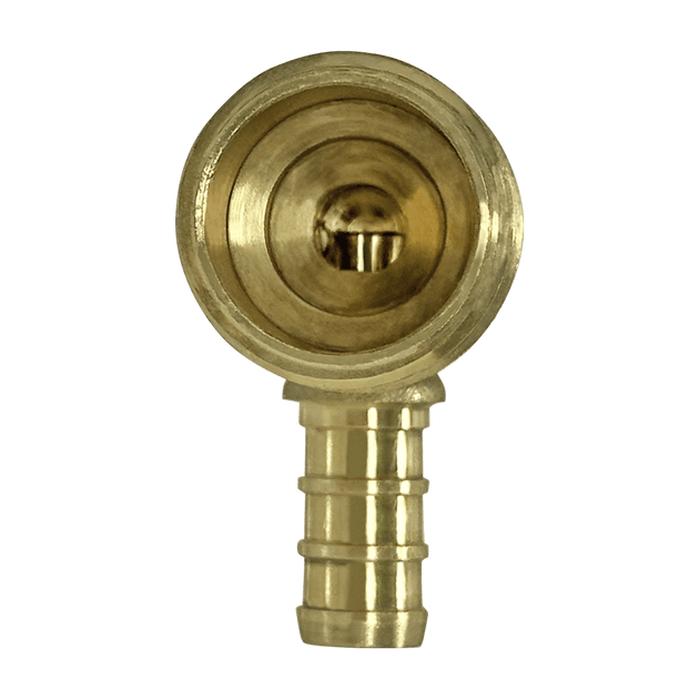 3/8 inch PEX-B Barb x 1/2 inch MNPT Elbow