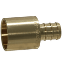 1/2 inch PEX-B Barb x 3/4 inch Male Sweat Adapter
