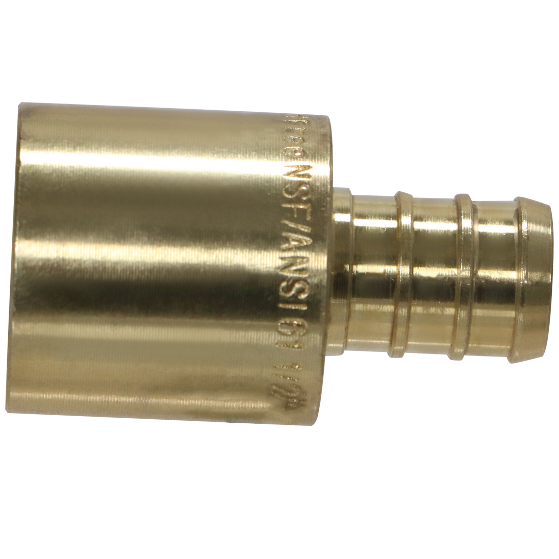 1/2 inch PEX-B Barb x 3/4 inch Male Sweat Adapter