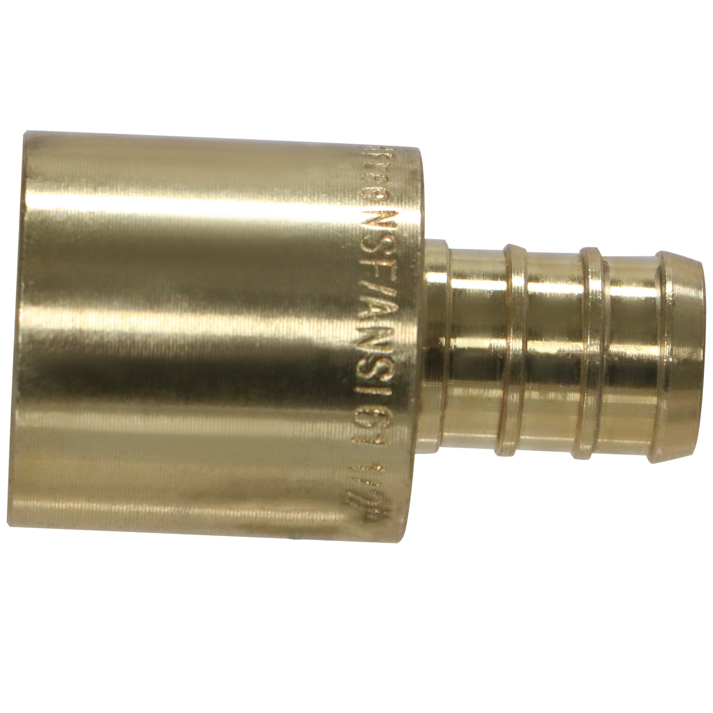 1/2 inch PEX-B Barb x 3/4 inch Male Sweat Adapter