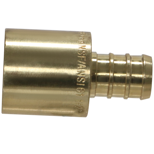 1/2 inch PEX-B Barb x 3/4 inch Male Sweat Adapter