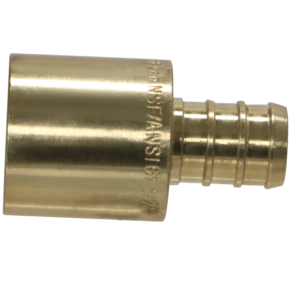 1/2 inch PEX-B Barb x 3/4 inch Male Sweat Adapter