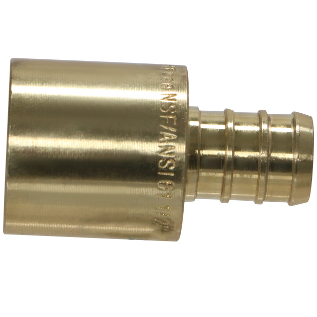 1/2 inch PEX-B Barb x 3/4 inch Male Sweat Adapter