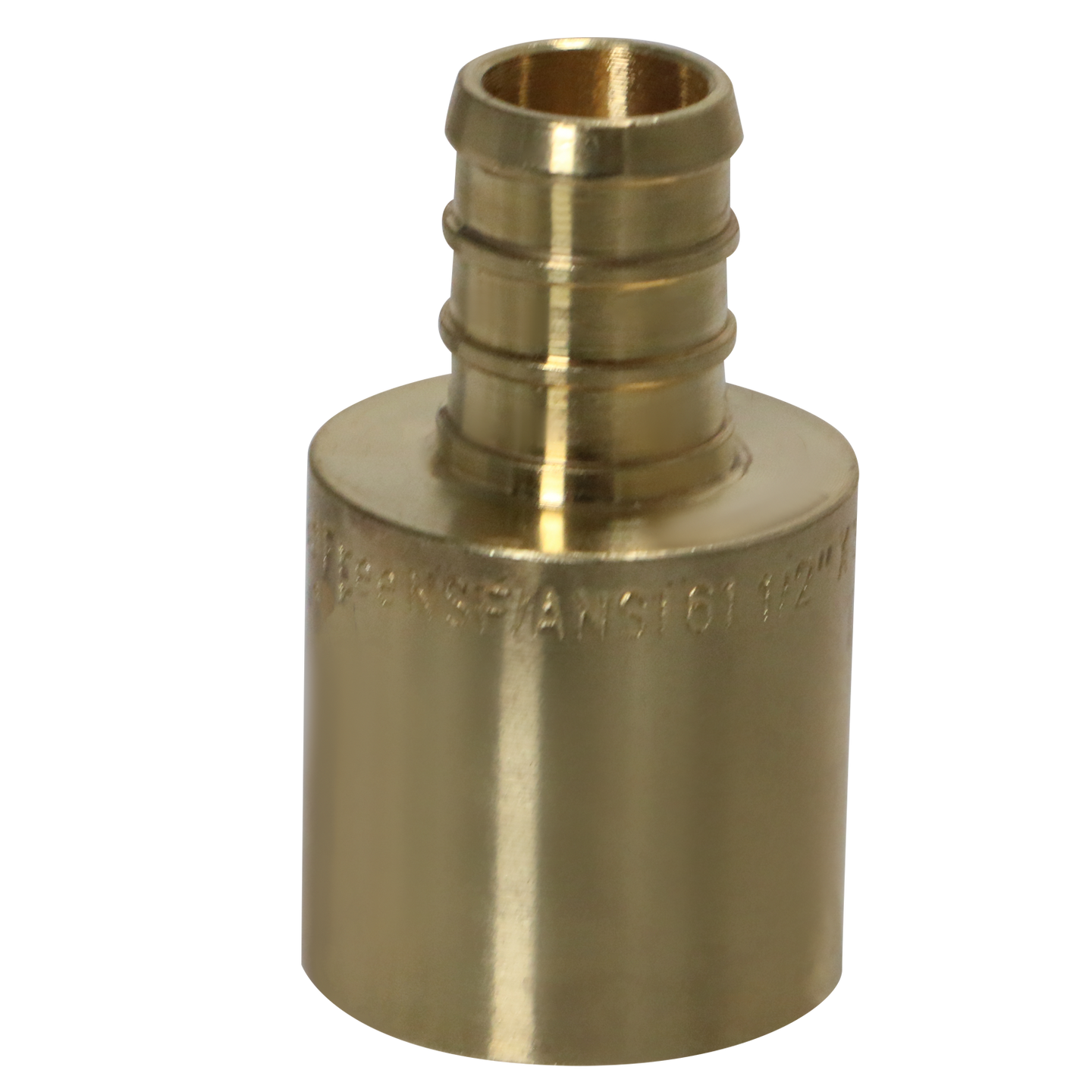 1/2 inch PEX-B Barb x 3/4 inch Male Sweat Adapter