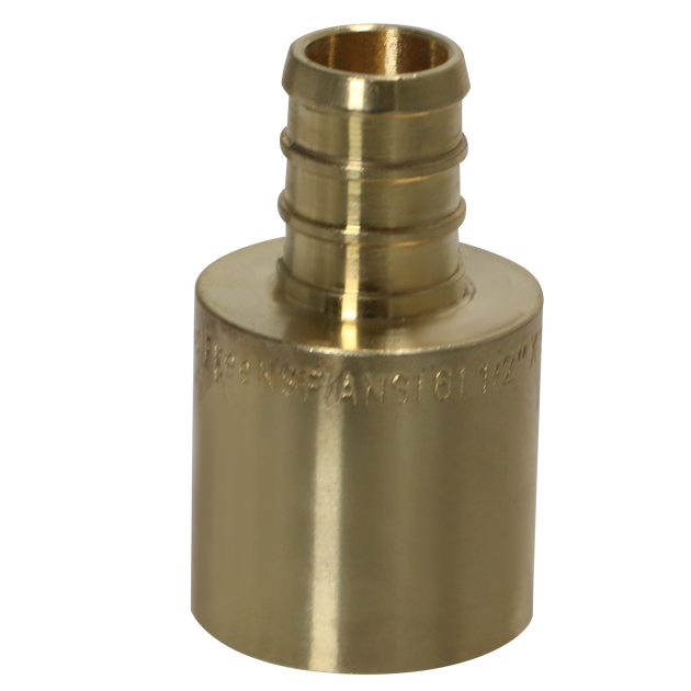 1/2 inch PEX-B Barb x 3/4 inch Male Sweat Adapter