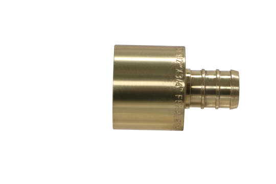1/2 inch PEX-B Barb x 3/4 inch Female Sweat Adapter