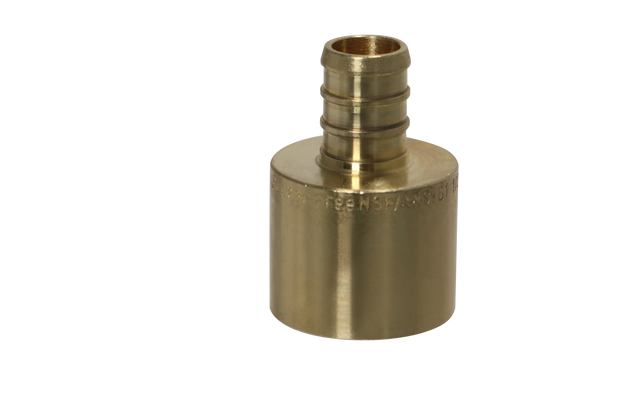 1/2 inch PEX-B Barb x 3/4 inch Female Sweat Adapter