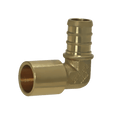 1/2 inch PEX-B Barb x 1/2 inch Male Sweat Adapter Elbow