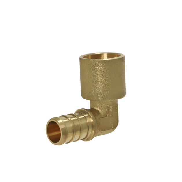 1/2 inch PEX-B Barb x 1/2 inch Female Sweat Adapter Elbow