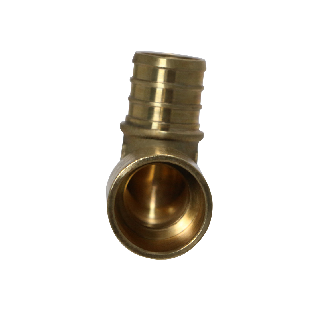 3/4 inch PEX-B Barb x 3/4 inch Male Sweat Adapter Elbow