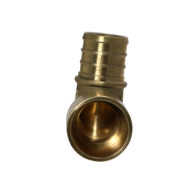 3/4 inch PEX-B Barb x 3/4 inch Male Sweat Adapter Elbow