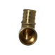3/4 inch PEX-B Barb x 3/4 inch Male Sweat Adapter Elbow