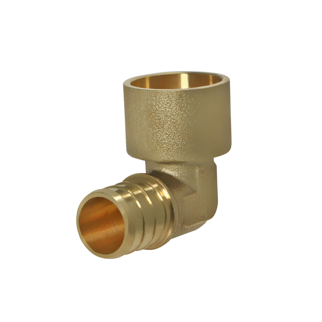 3/4 inch PEX-B Barb x 3/4 inch Female Sweat Adapter Elbow