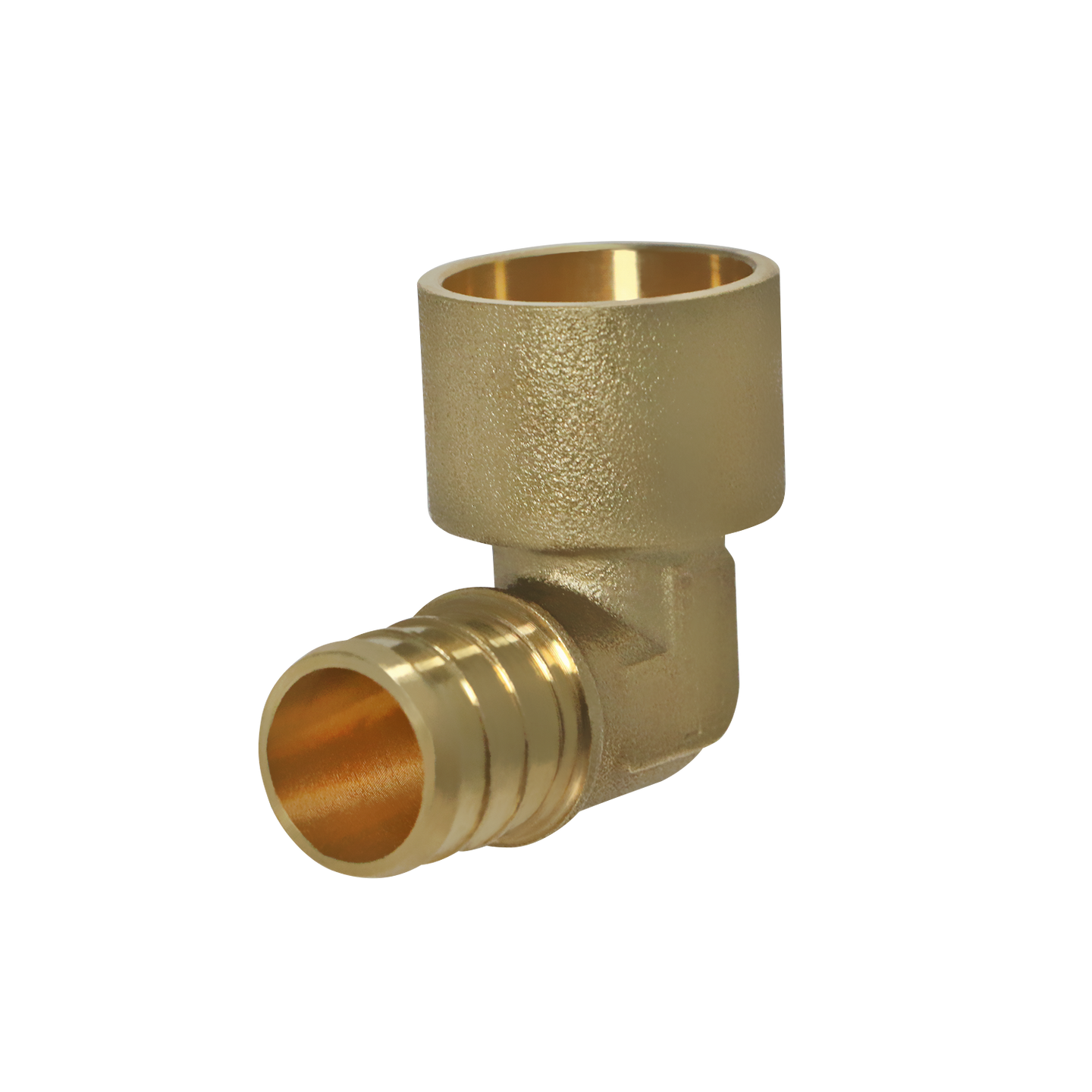 3/4 inch PEX-B Barb x 3/4 inch Female Sweat Adapter Elbow