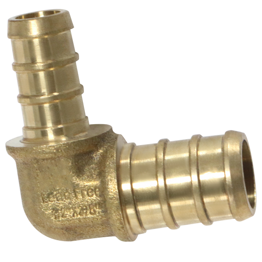 1/2 inch x 3/8 inch PEX-B Barb Elbow