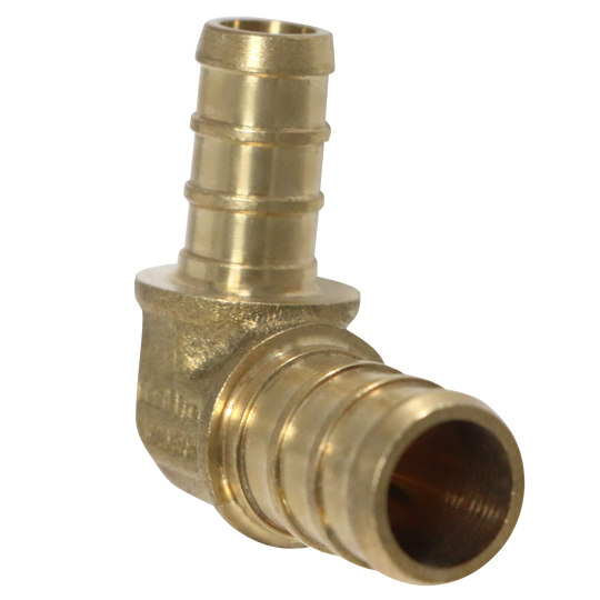 1/2 inch x 3/8 inch PEX-B Barb Elbow