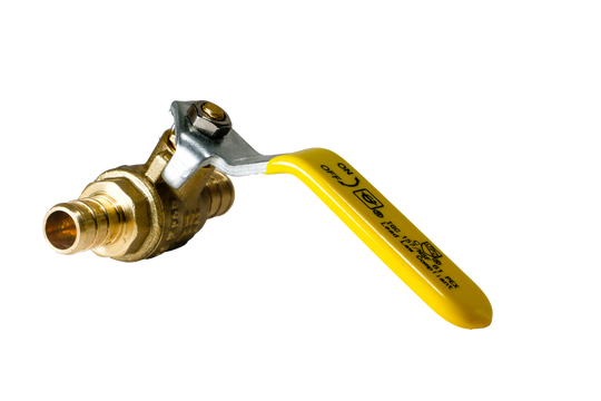 1/2 Inch PEX-B Barb Crimp Ball Valve