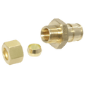 Pex-A Expansion 1/2 Inch x 3/8 Inch OD Straight Expansion Straight Transition Adapter